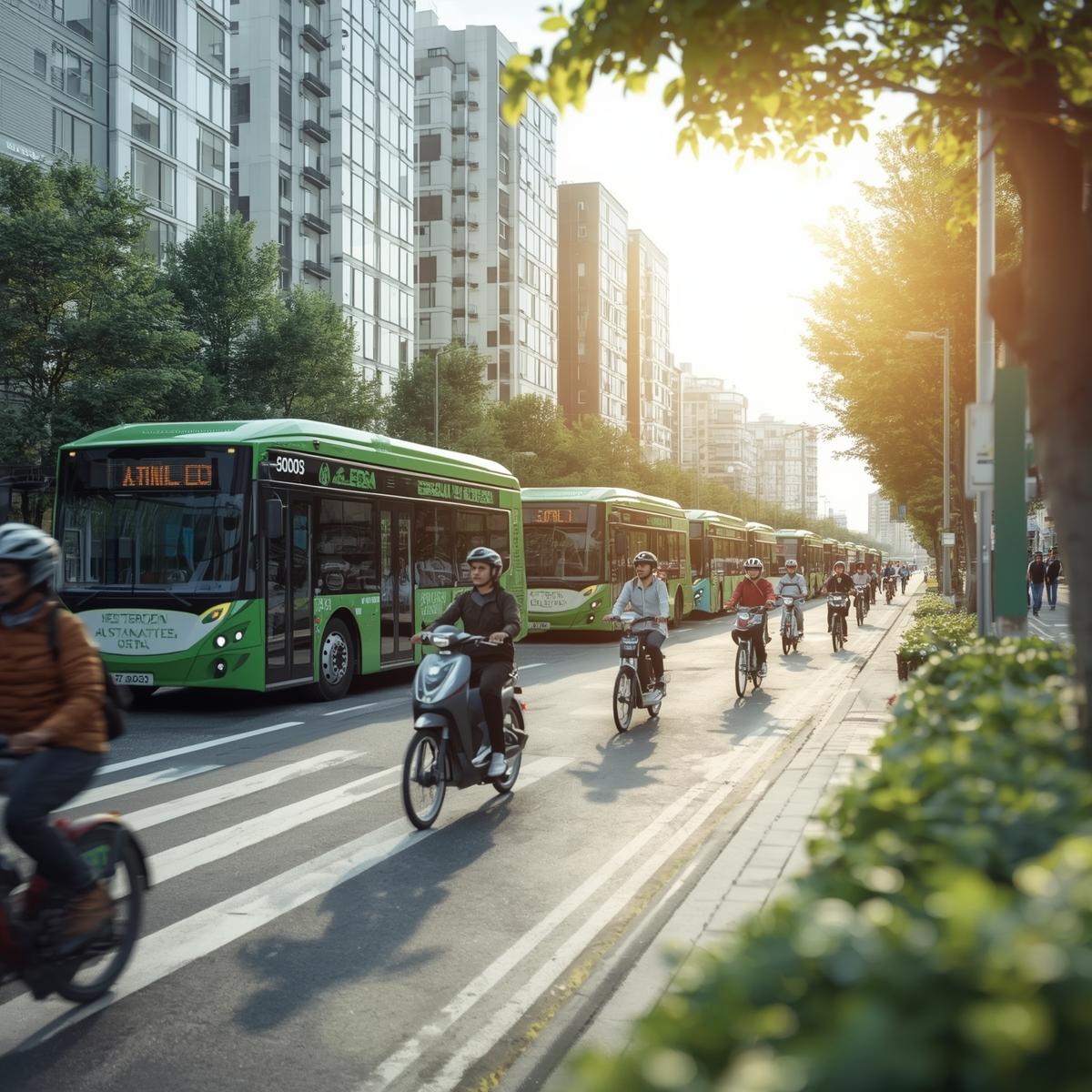 Hållbar transporttjänst